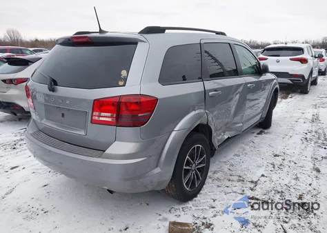 2018 Dodge Journey Se из США, поврежденный, VIN 3C4PDCAB0JT527545